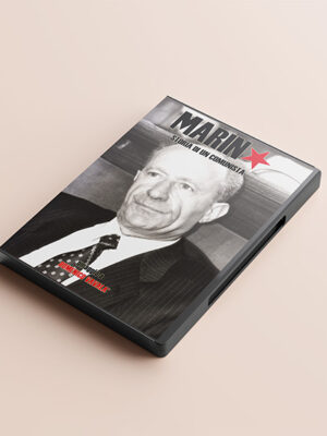 Cover DVD del docufilm Marina - Storia di un Comunista (2019)