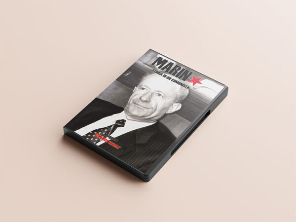 Cover DVD del docufilm Marina - Storia di un Comunista (2019)