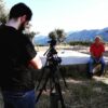 Intervista durante le riprese del docufilm "Marina - Storia di un comunista" - 2019