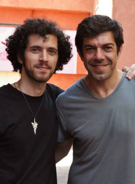 Insieme a Pierfrancesco Favino