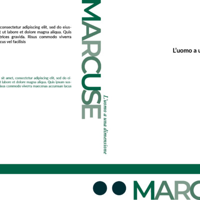 Il lettering del titolo e dell'autore si intreccia con il color verde pino