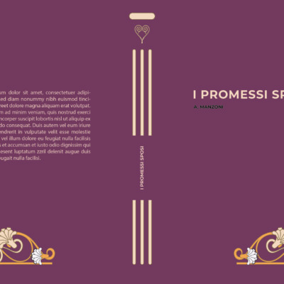 Un impianto in stile liberty fa da cornice a colori che richiamano l'amore e lettering