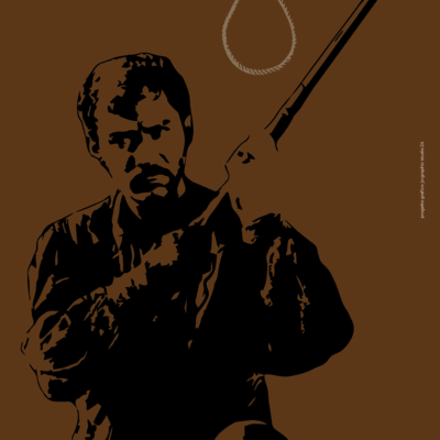 Vettoriali su fondo colorato e lettering