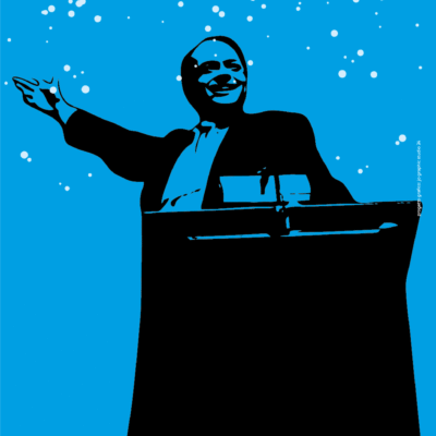 Vettoriali colorati su fondo e lettering