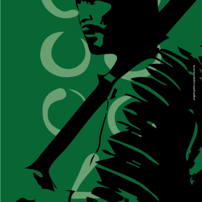 Vettoriali con fondo e lettering