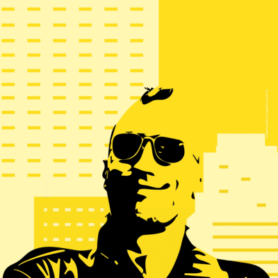 Vettoriali su fondo colorato