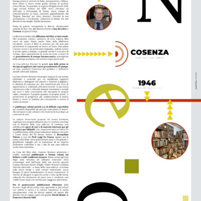 Impianto grafico colorato e geometrico